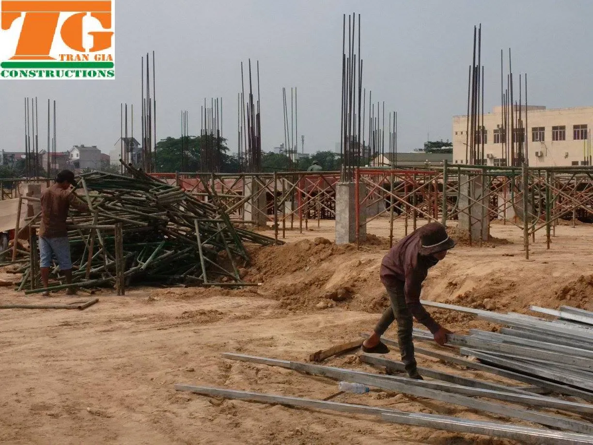 giàn giáo trần gia