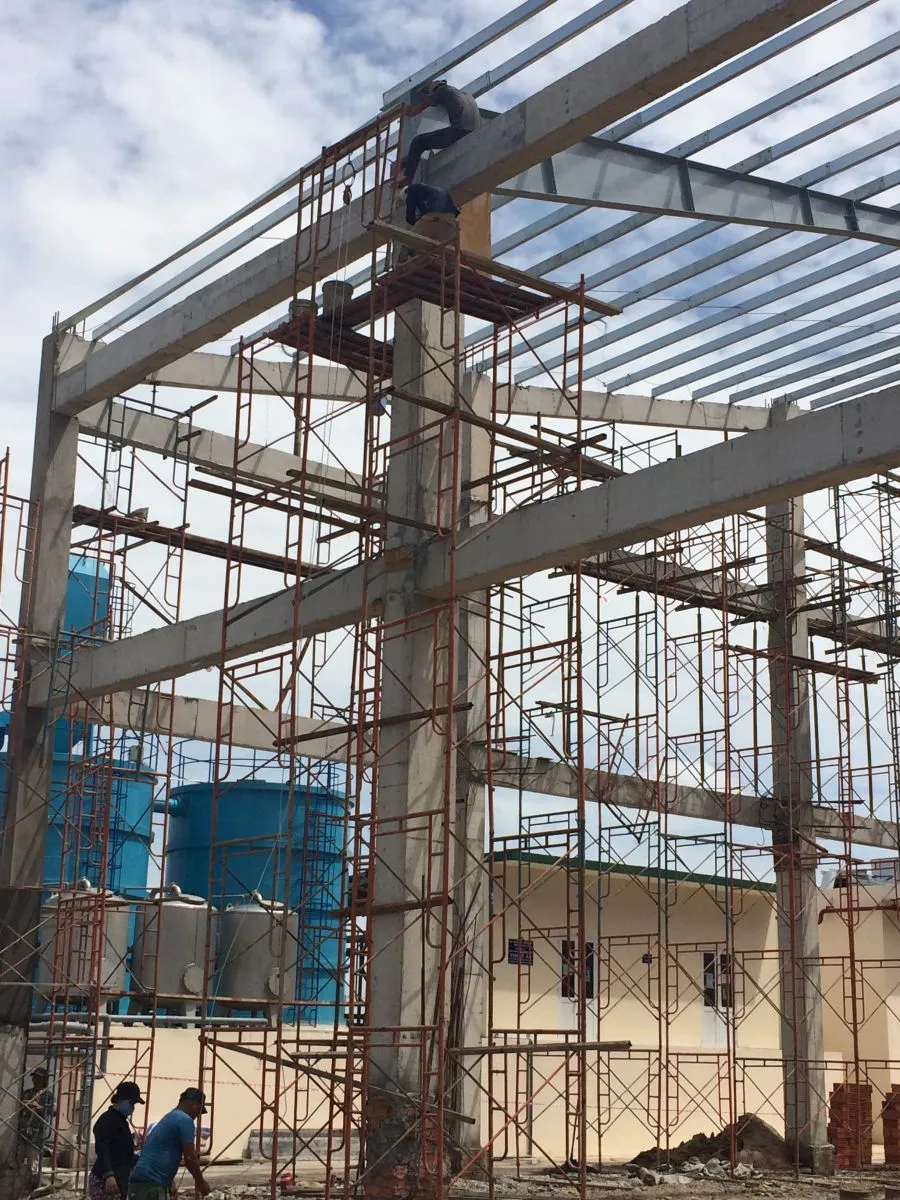 giàn giáo trần gia