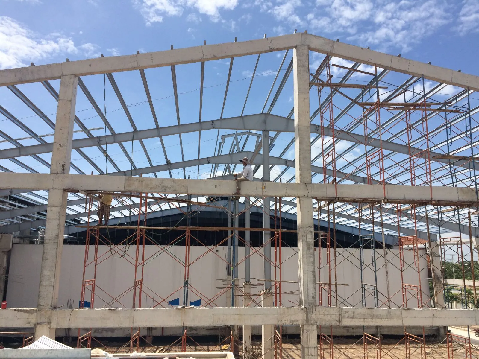 giàn giáo trần gia