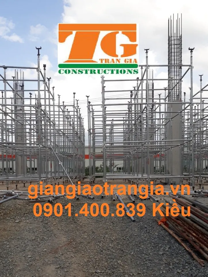 Nhà Xưởng Khu Công Nghiệp Tân Đức - Long An - Giàn Giáo Trần Gia