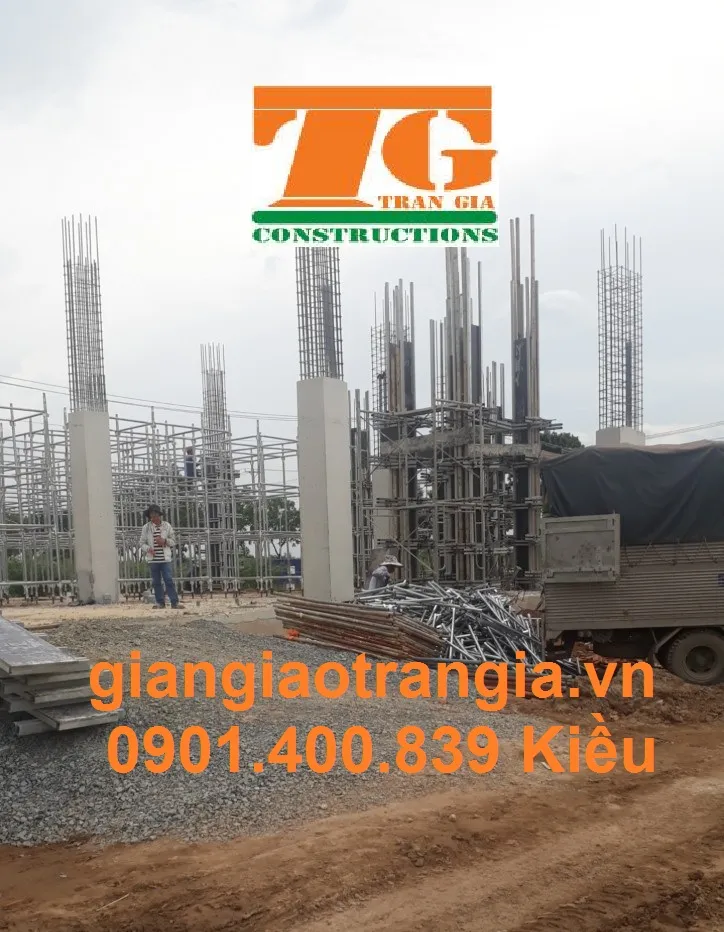 Nhà Xưởng Khu Công Nghiệp Tân Đức - Long An - Giàn Giáo Trần Gia